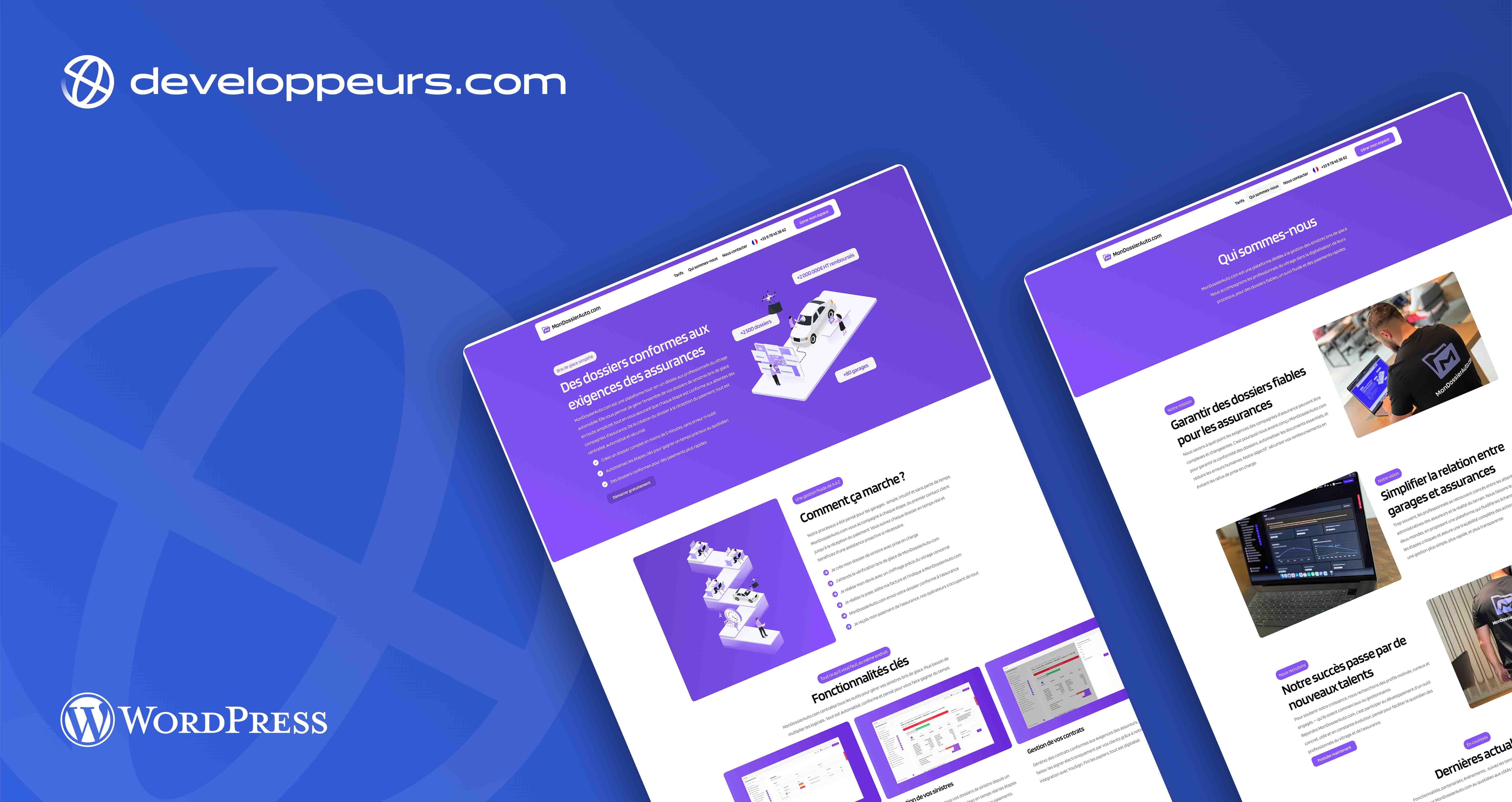 Création du site internet vitrine